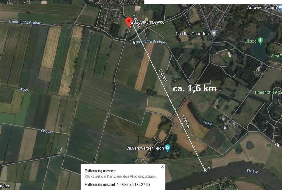 Ferienwohnung Fuer 4 Personen In Bester Lage Ca. 15 Km Von Bremen City Achim Luaran gambar